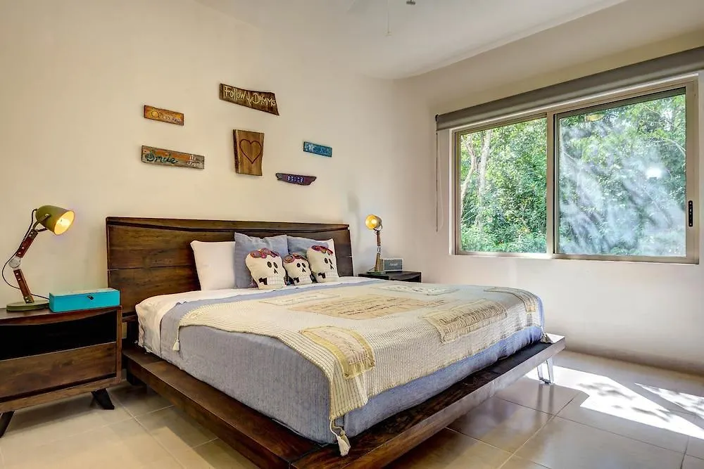 Peggy 2 Bdrm Apt Sleeps 4 Balcony Tulum Mexiko